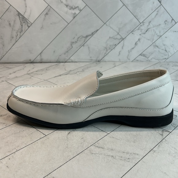 NWOT Vlado Footwear Mens Elite White Slip-On Loafer Shoe Size 9.5M - Picture 9 of 12